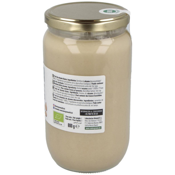 Naturgreen Tahín Ecológico De Sésamo 800 G
