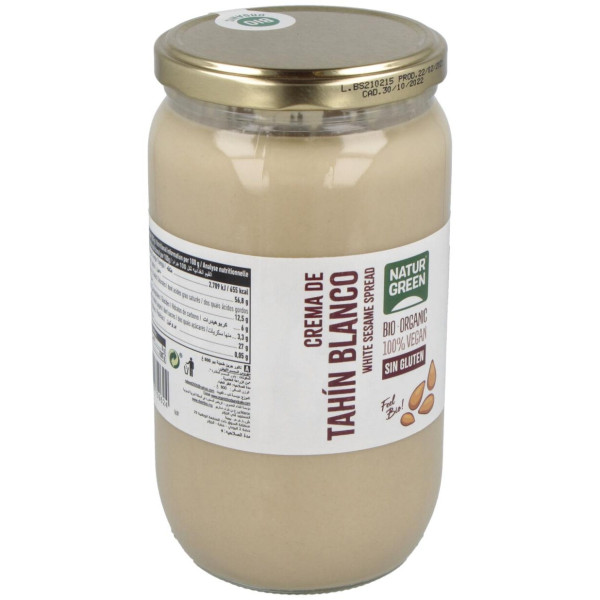 Naturgreen Tahín Ecológico De Sésamo 800 G