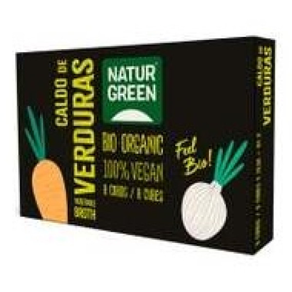 Naturgreen Cubito Ecológico De Caldo De Verduras (10X8_4 G)