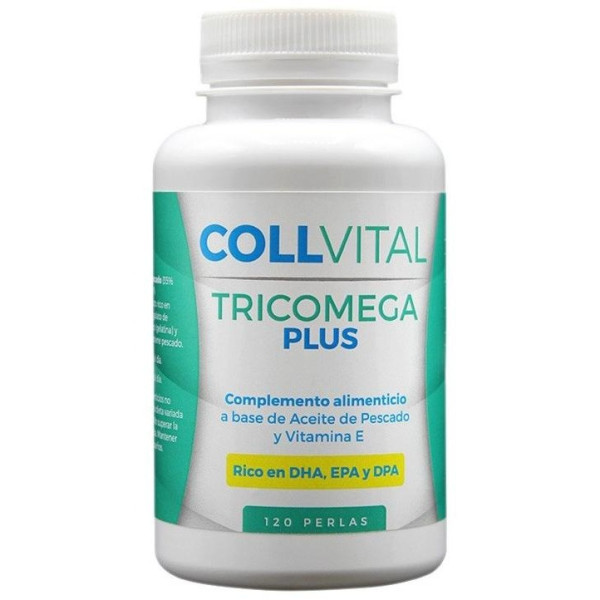 Collvital Tricomega Plus Para La Salud Cardiovascular Y Cerebral 90 Cápsulas