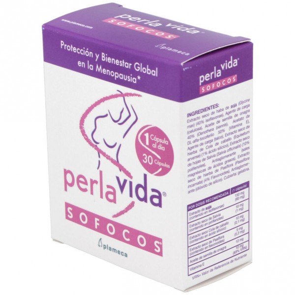 Plameca Perlavida Sofocos 30 Cápsulas