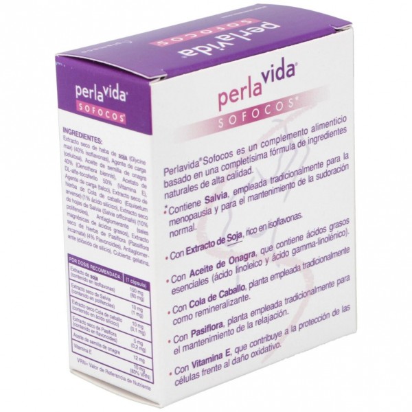Plameca Perlavida Sofocos 30 Cápsulas