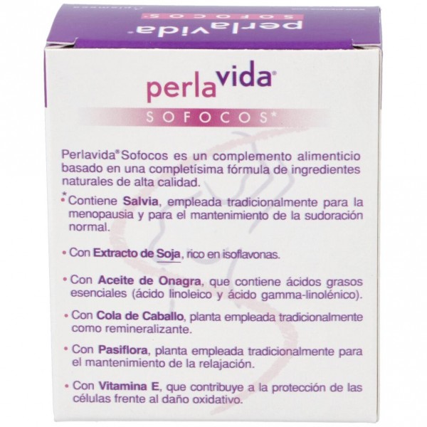 Plameca Perlavida Sofocos 30 Cápsulas
