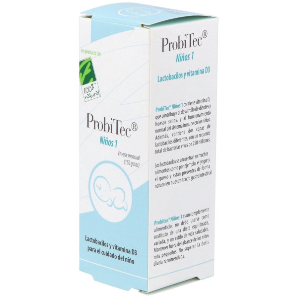 100% Natural Probitec Niños 1 7_5Ml (30 Dosis De 0_25Ml)