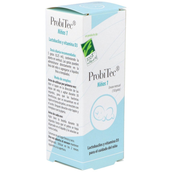 100% Natural Probitec Niños 1 7_5Ml (30 Dosis De 0_25Ml)