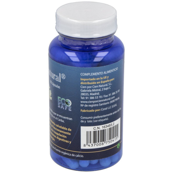 100% Natural Coralnatural 90 Cápsulas