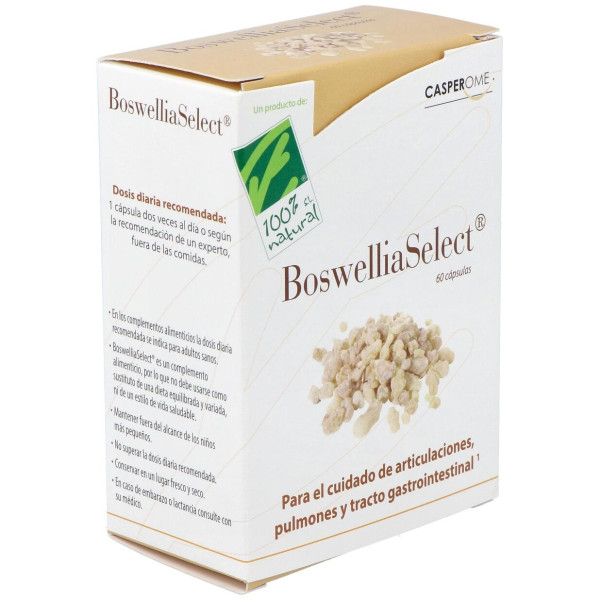 100% Natural Boswellia Select 60Cáps