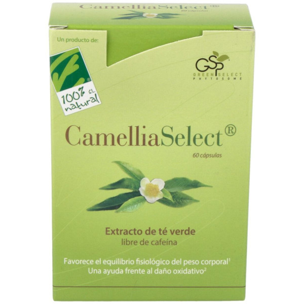 100% Natural Camellia Select Antioxidante 60Cáps