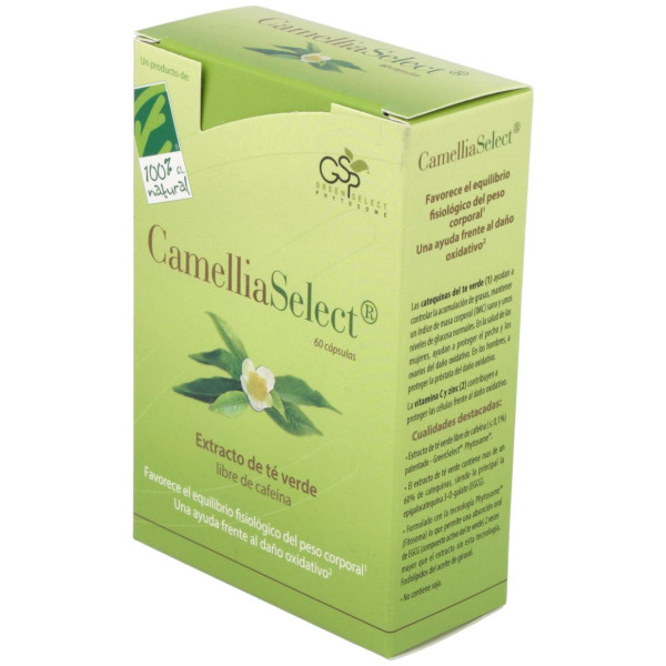100% Natural Camellia Select Antioxidante 60Cáps