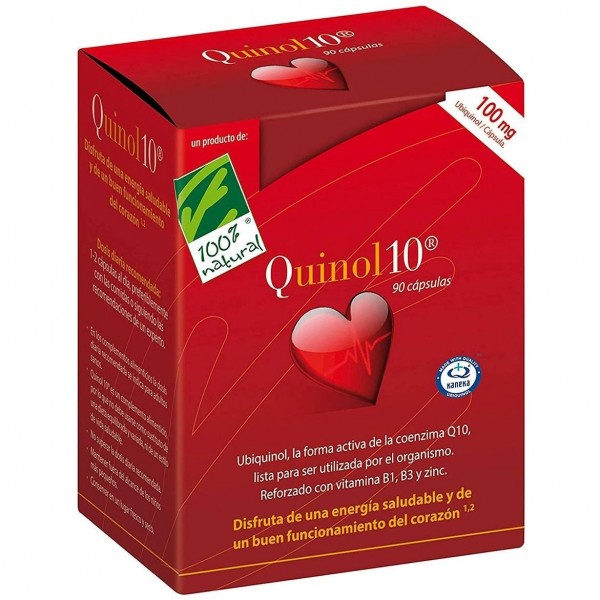 100% Natural Quinol 10 90Cápsulas De 50Mg De Ubiquinol