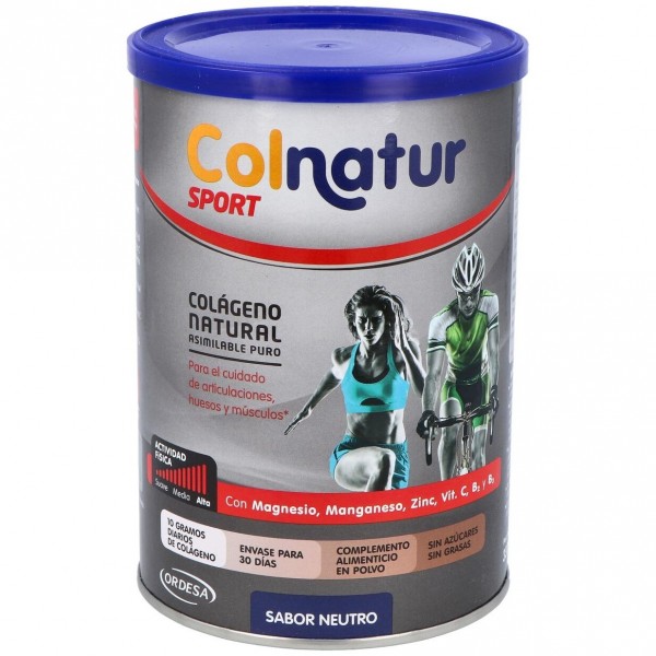 Colnatur Sport Colágeno Natural Sabor Neutro, 330 G