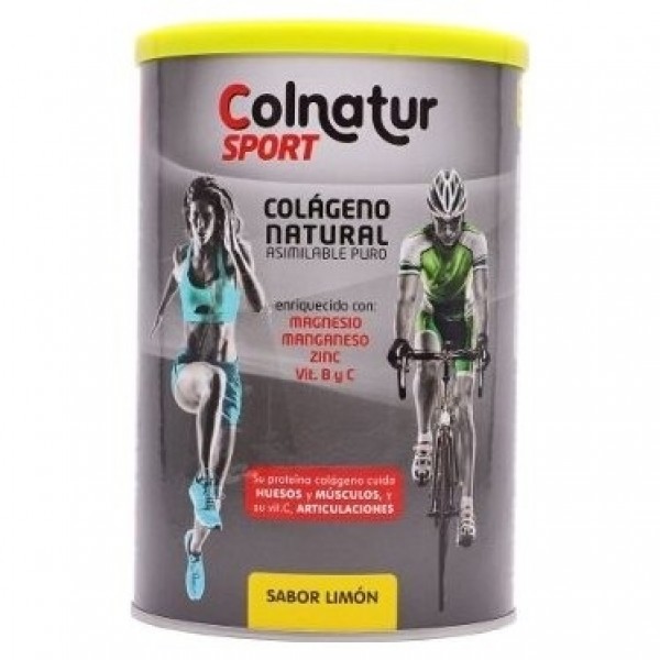 Colnatur Sport Colágeno Natural Sabor Limón, 345 G