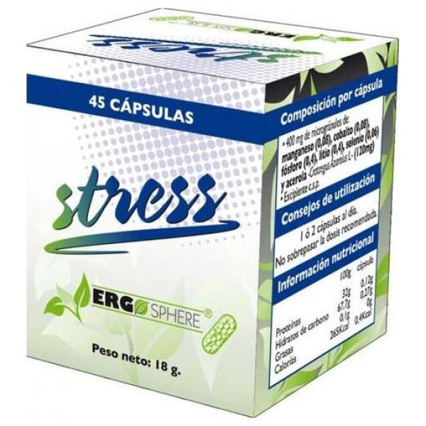 Ergonat Galenic Stress Ergosphere 45Caps