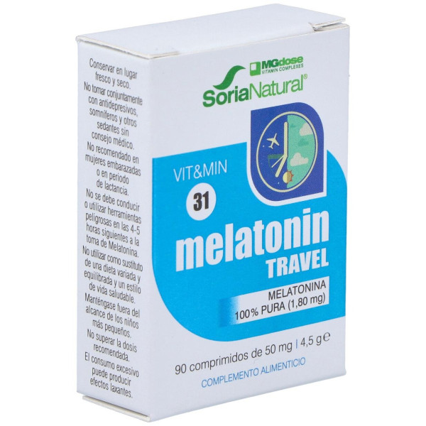 Vit Y Min 31 Melatonin Travel 50 Mg 90 Comprimidos