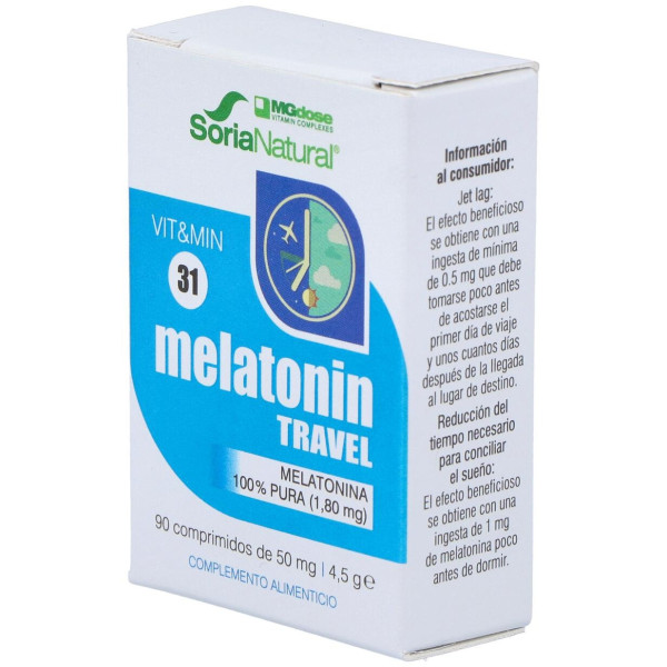 Vit Y Min 31 Melatonin Travel 50 Mg 90 Comprimidos