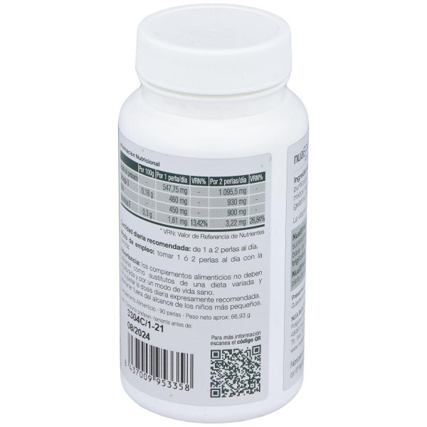 Nua Biological Nuaepa 450 Para La Tensión Y Triglicéridos 90 Perlas