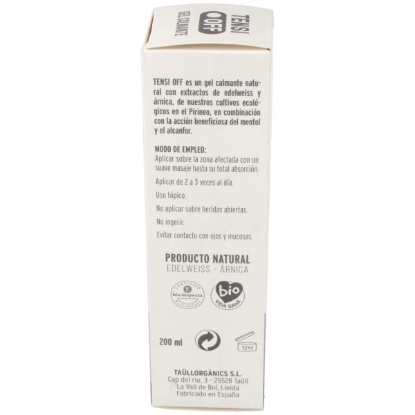 Taullorganics Tensi Off Gel Calmante 200Ml