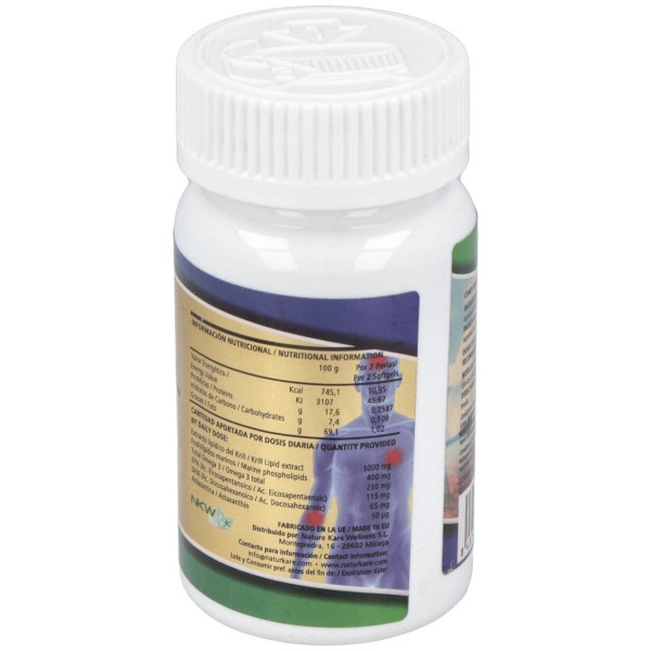 Nature Kare Wellness Krill Omega 60 Perlas