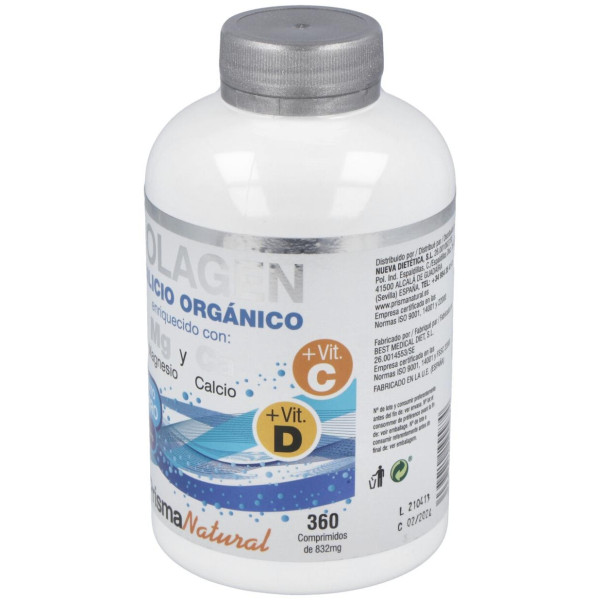 Prisma Natural Colagen + Silicio Orgánico, Con Magnesio Y Calcio 360 Comprimidos
