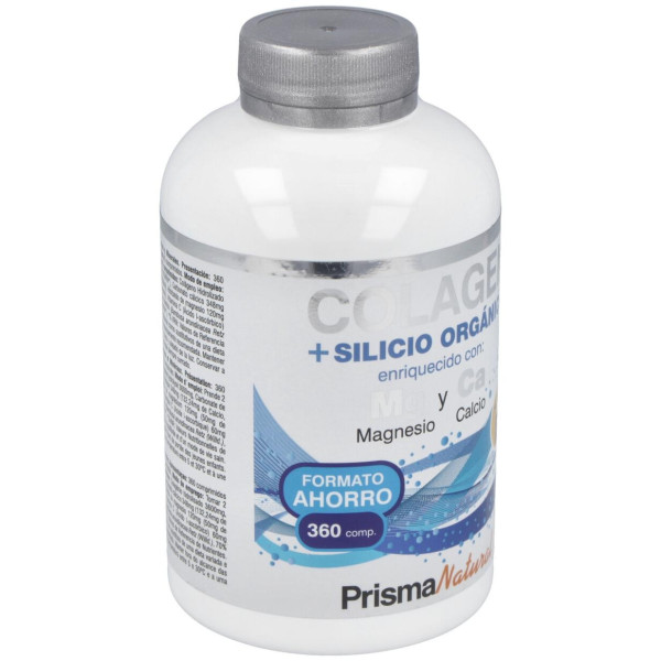 Prisma Natural Colagen + Silicio Orgánico, Con Magnesio Y Calcio 360 Comprimidos