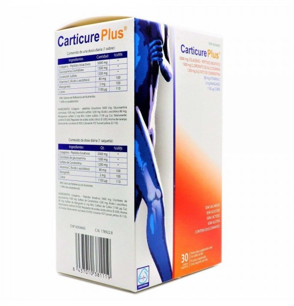 Carticure Plus, 30 Sobres. - Arafarma