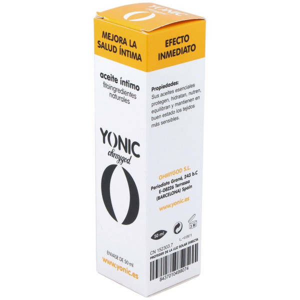 Yonic Aceite Intimo Para Mujer 50Ml.