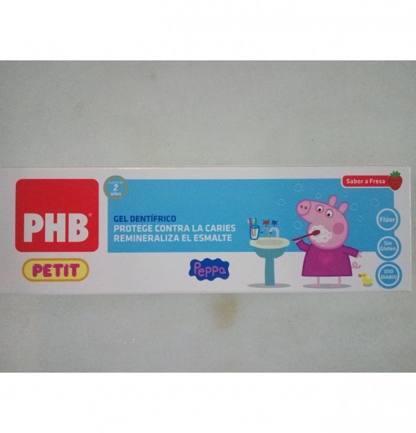 Phb Petit Gel Dentifrico Infantil (1 Envase 75 Ml Peppa)