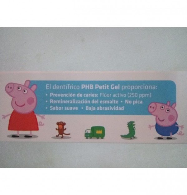 Phb Petit Gel Dentifrico Infantil (1 Envase 75 Ml Peppa)