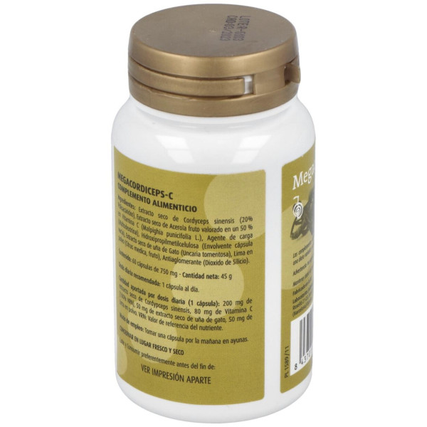 Megacordiceps C (Oruga Vegetal) 60Cap.