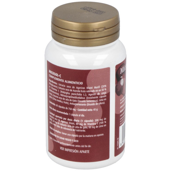 Micosol C (Hongo Del Sol) 60Cap.