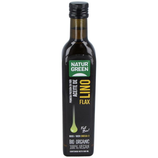 Naturgreen Aceite Ecológico De Lino 500 Ml