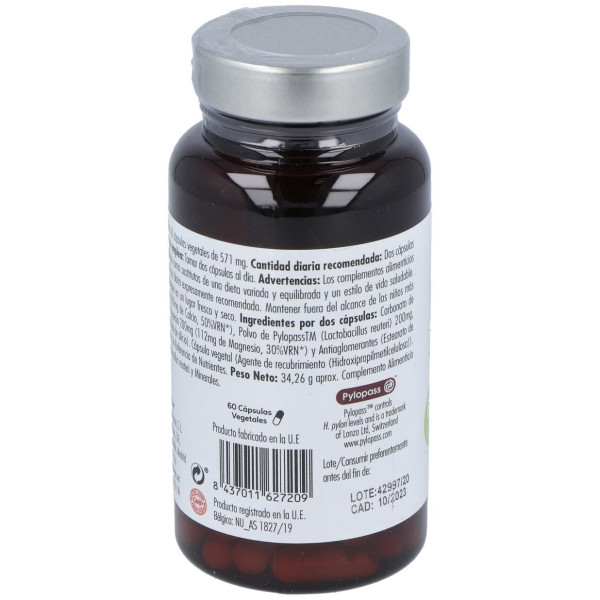 Mundo Natural Pylostop 60 Caps