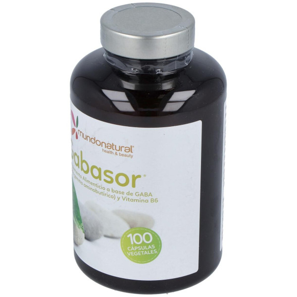 Mundo Natural Gabasor 750 Mg Con B6 100 Cap