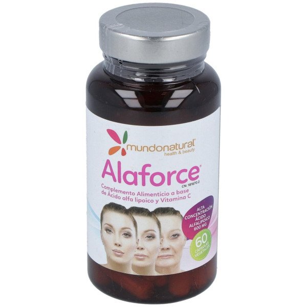 Mundo Natural Alaforce 600 Mg 60 Cap