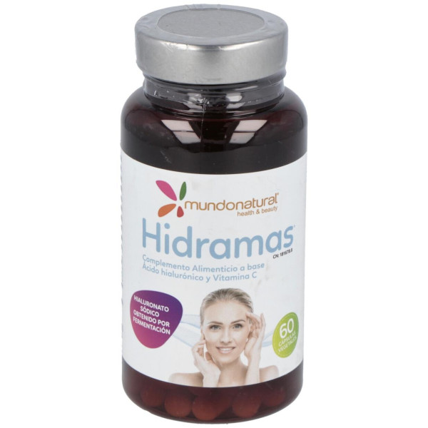 Mundo Natural Hidramas Acido Hialuronico 60 Cap