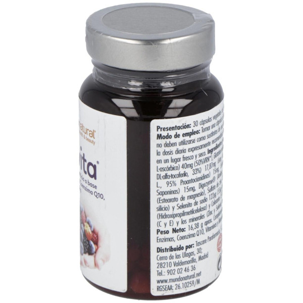 Mundo Natural Enzivita 30 Capsulas