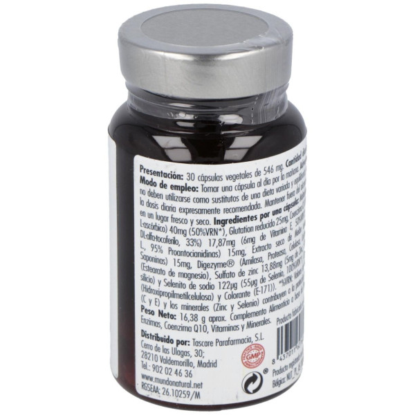 Mundo Natural Enzivita 30 Capsulas
