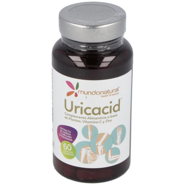 Mundo Natural Uricacid 60 Caps