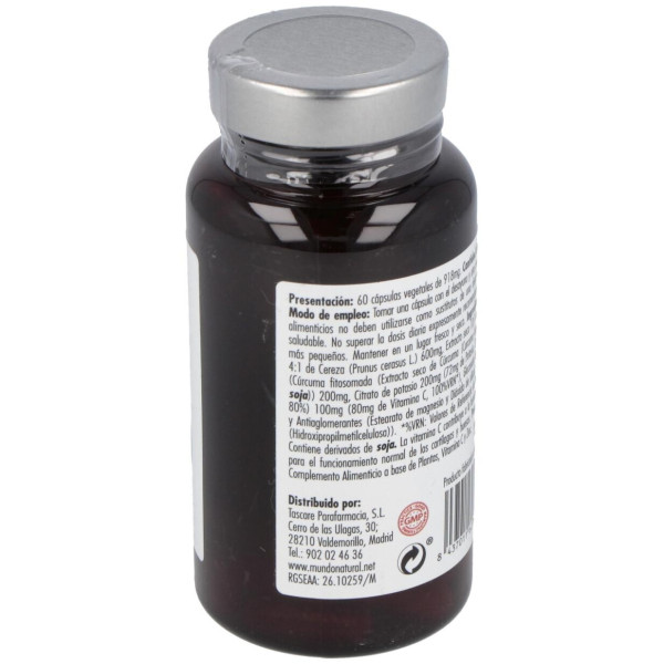 Mundo Natural Uricacid 60 Caps