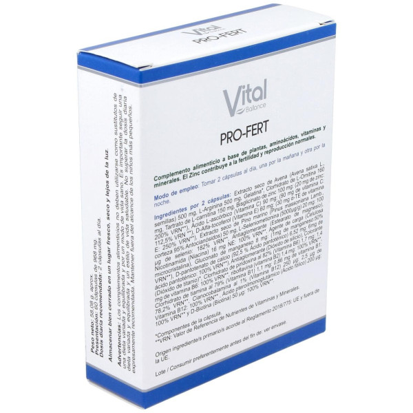 Vital Ballance Pro-Fert 60Caps