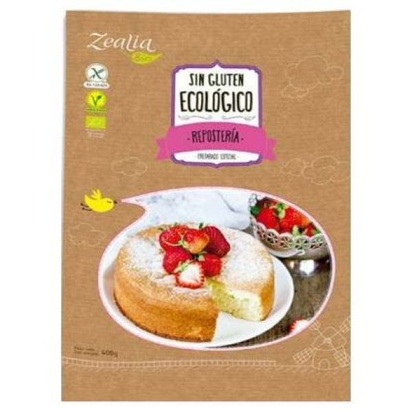 Zealia Preparado Reposteria Bio Vegan 400G