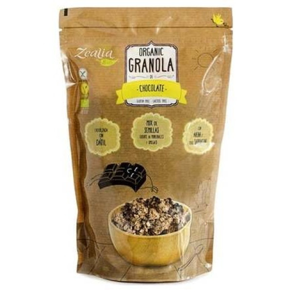 Zealia Granola De Chocolate Bio Sin Gluten 300G