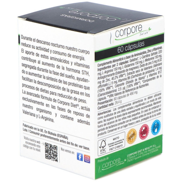 Corpore Diet Dormigras 60 Cáps