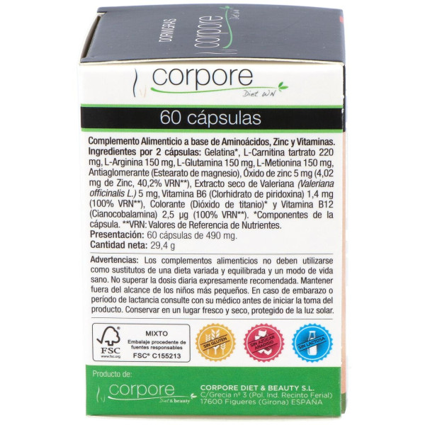 Corpore Diet Dormigras 60 Cáps