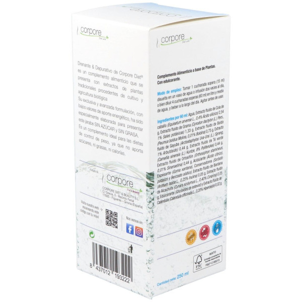 Corpore Diet Drenante Y Depurativo 250 Ml
