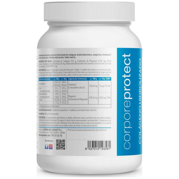 Corpore Protect Colageno Hidrolizado Neutro 300Gr.