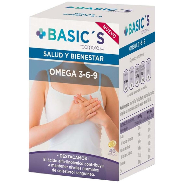 Corpore Basic'S Omega 3-6-9 40 Perlas