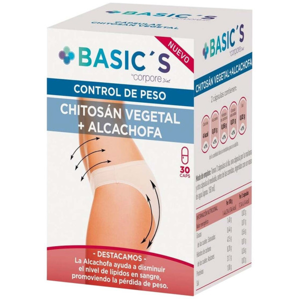 Corpore Basic'S Chitosan Vegetal 30Cáps