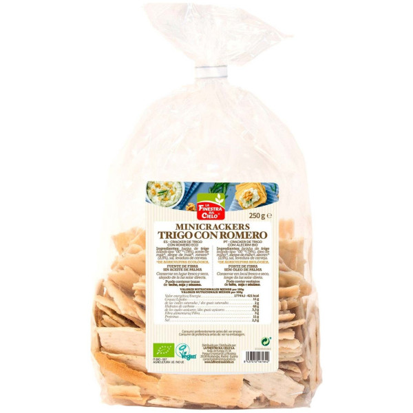 La Finestra Sul Cielo Mini Crackers Romero 250 G