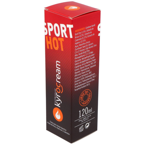 Kyrocream Sport Hot 120Ml.